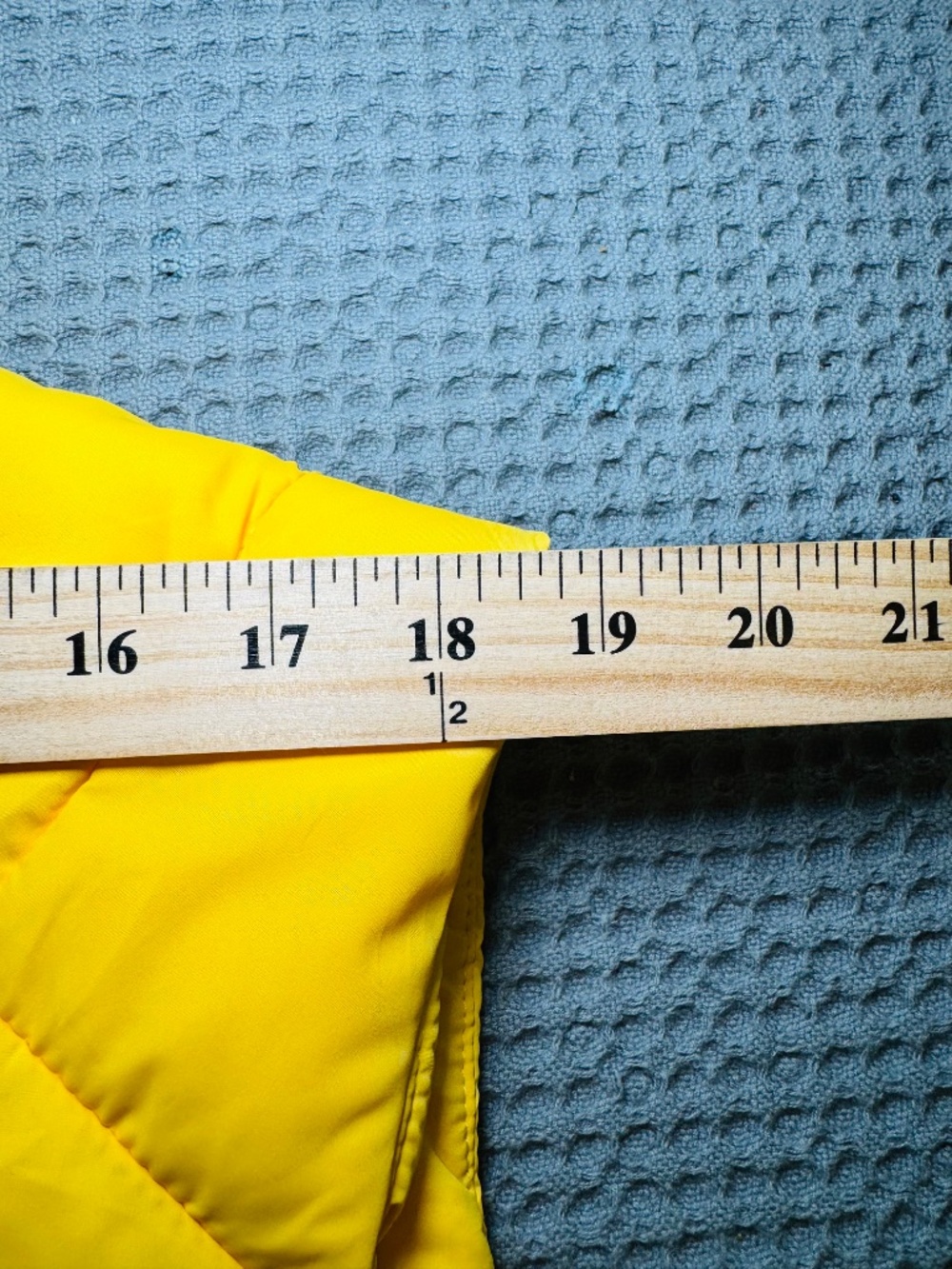 U.S. Polo Assn. Men's XL Puffer Vest Butter Yellow Quilted Midweight Zip New - Picture 12 of 12